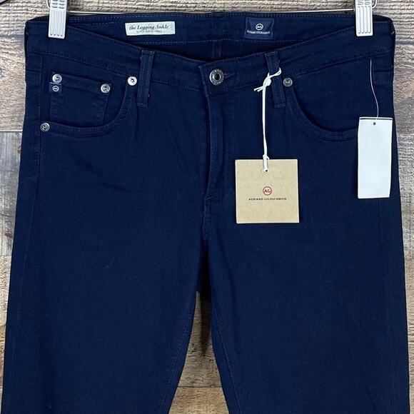 Adriano Goldschmied The Legging Ankle Super Skinny Jeans Dark Blue Size 29 NWT - Picture 2 of 11